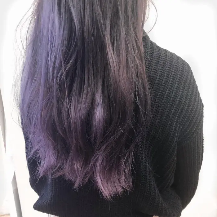 ラベンダーピンクグラデーション 何度かブリーチが必要なカラーになりますが 可愛いですよ Garden Hair所属 平野 衣里香のヘアカタログ ミニモ