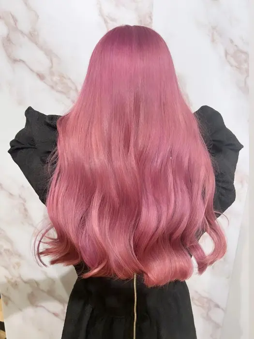 ヘアカラートレンド トレンドカラー ピンクラベンダー ピンク ピンクカラー ピンクヘア ピンクベージ Iliss 渋谷所属 ブリーチカラー特化 Rikiのヘアカタログ ミニモ