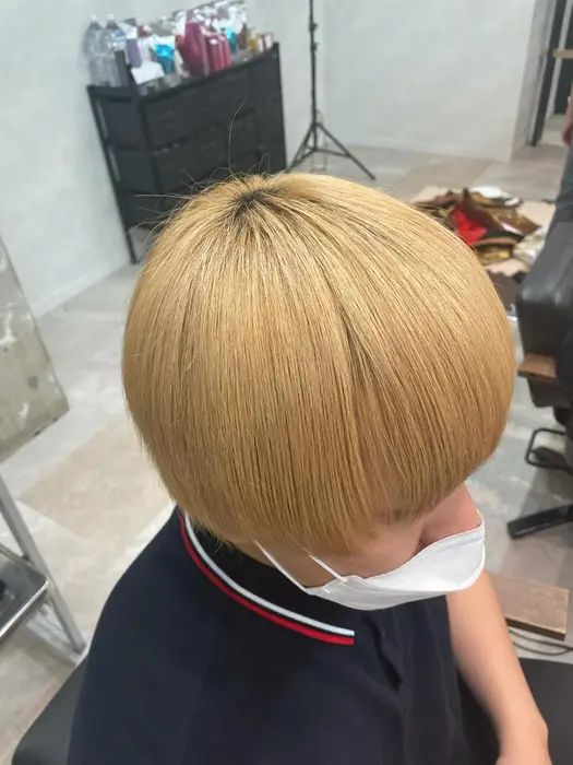 髪質改善でサラサラ韓国マッシュに 美容室elen所属 メンズ髪質改善 あさお丸のヘアカタログ ミニモ