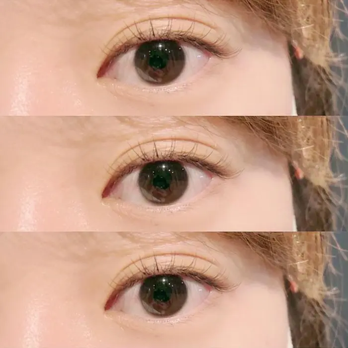 ブラウンフラットラッシュ80本 カラー ブラウン 長い 9mm カール Cカール 太さ 0 Eyelashsalon 4 You所属 Megu のマツエクデザイン ミニモ