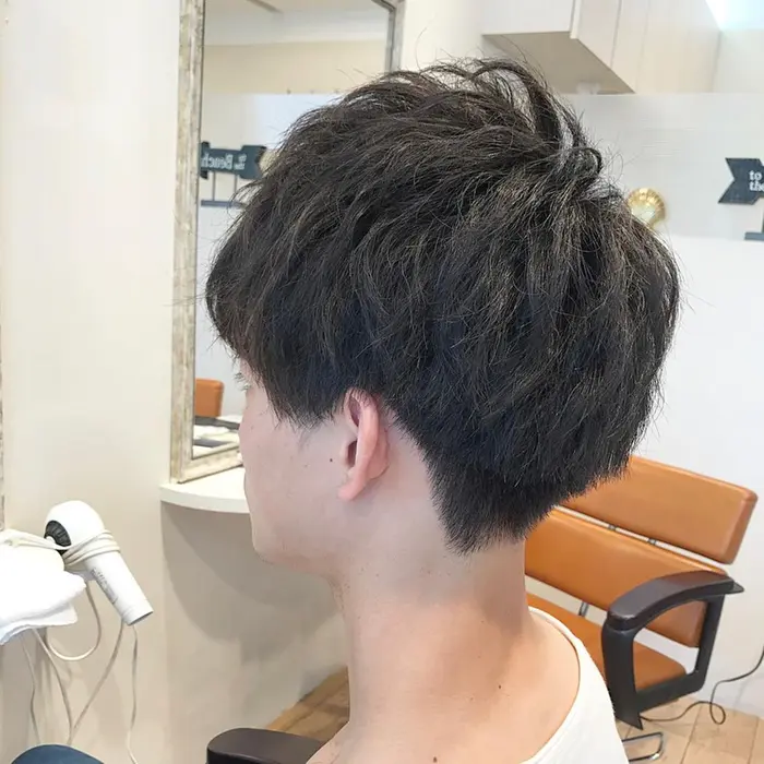 ナチュラルショートマッシュ Bar所属 ツイストマッシュ相原 將司のヘアカタログ ミニモ
