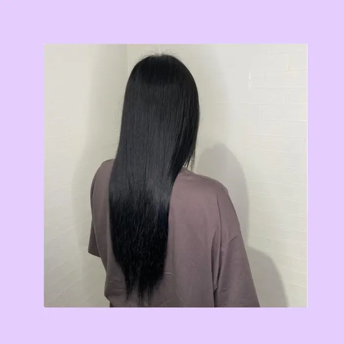 漆黒カラー日本人の黒髪よりも暗いブラックヘア アジアンビューティ U Topia所属 Utopiaハイ ライト国田結衣のヘアカタログ ミニモ