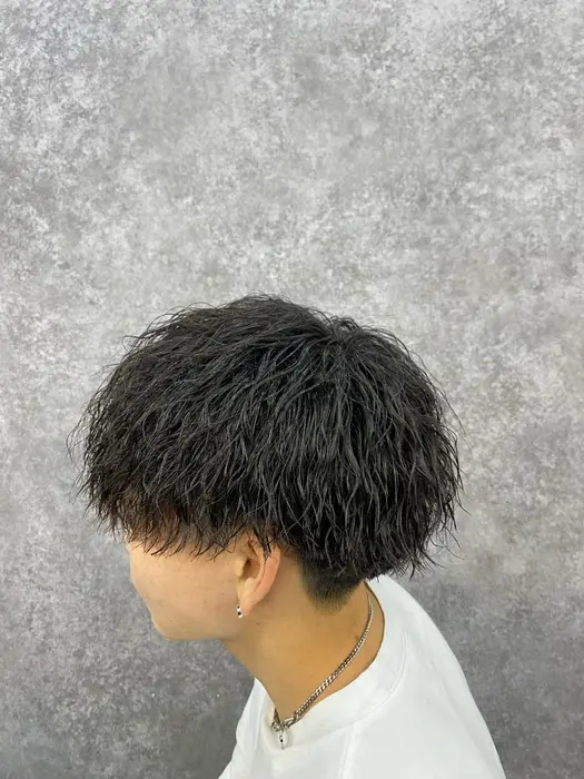縦落ちツイストスパイラルパーマ Rise新小岩店所属 メンズ特化 Rise 大成のヘアカタログ ミニモ