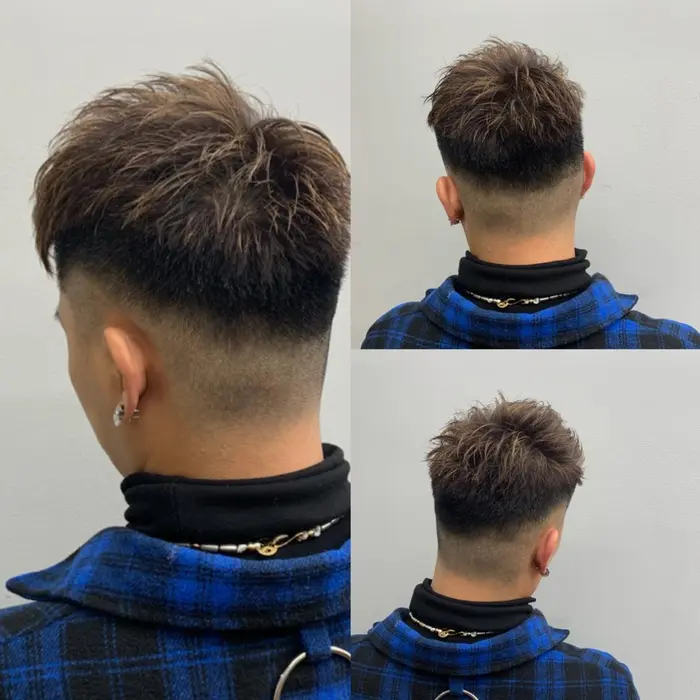 メンズ フェードカット メンズパーマ Noism Eha 河原町 Eyestudio所属 Noism河原町 新井 洸太のヘアカタログ ミニモ