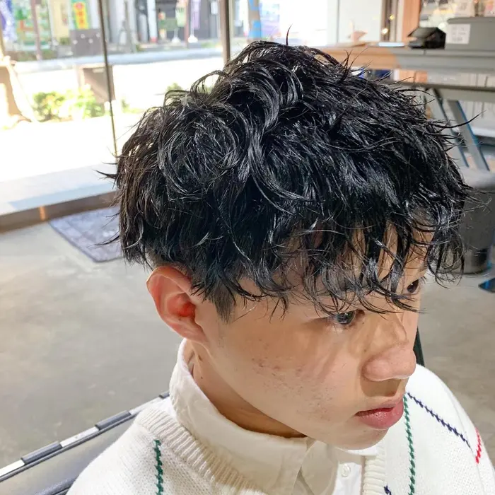 ツイストスパイラルで無造作に Taowest所属 Taoメンズヘアー West 西口店 のヘアカタログ ミニモ