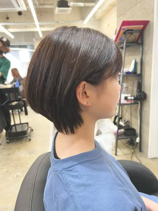 耳かけショート インナーカラー イヤリングカラー ハイライト ケアブリーチ ダブルカラー 白髪染め Sea Hair Salon所属 岡田 瞬のヘアカタログ ミニモ