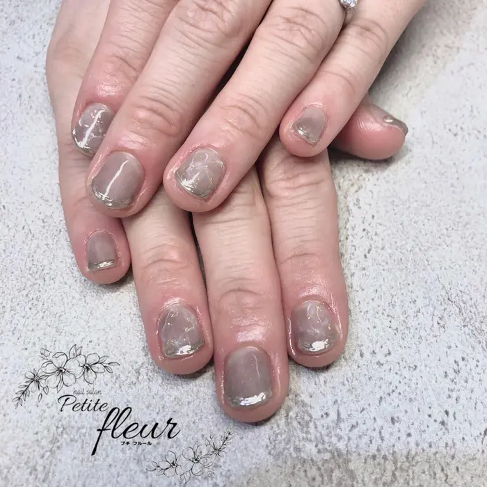 お客様ネイル 今月のネイル定額 Nailsalon Petitefleur所属 Petite Fleurのネイル デザイン ミニモ