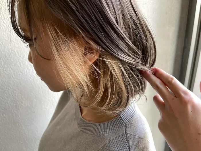 インナーカラーもお安くできますよ Trunk Hair Design所属 シマヅ タイジのヘアカタログ ミニモ