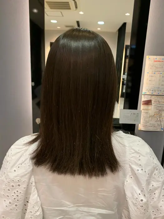 縮毛矯正 Ma Am Zee マアムジー経堂所属 新井 惇のヘアカタログ ミニモ