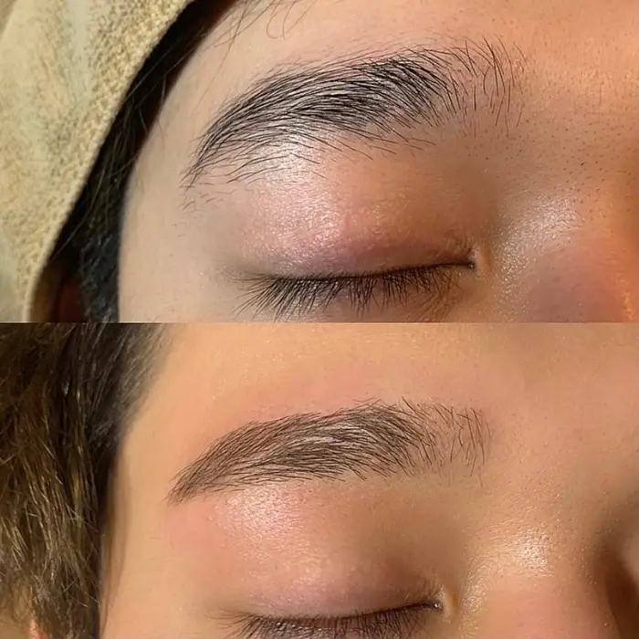 メンズのお客様です メンズメイク気になるお客様も大歓迎です メンズは眉毛で印象がすごく変わりま Trico 心斎橋店所属 眉毛まつ毛の お店 増田千夏のヘアカタログ ミニモ