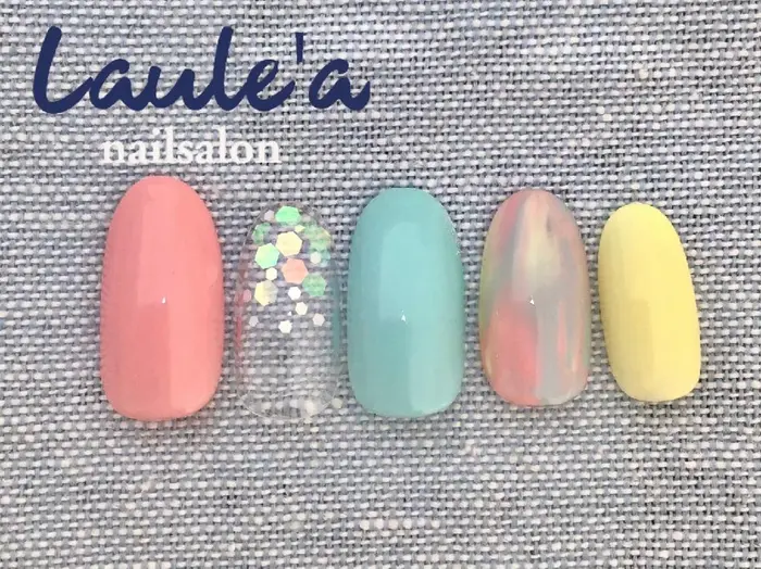 Laule A 昭島店所属 Laule A 昭島店のネイルデザイン ミニモ