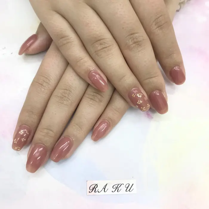 春にオススメ押し花ネイルオフ込み3980円 楽ネイルサロン所属 池袋店 Raku Nail Salonのネイル デザイン ミニモ