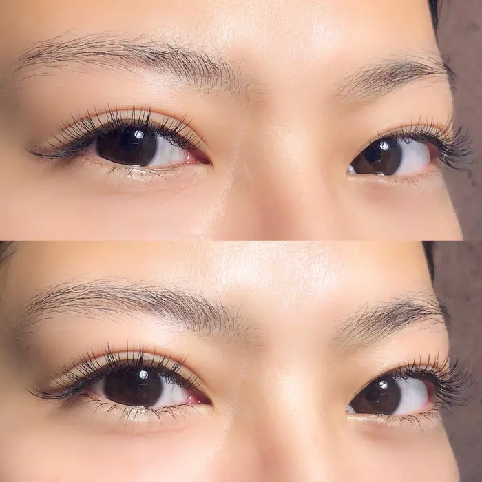 下まつ毛あるかないかで違いますね Go Today Shaire Salon所属 青木 杏奈のマツエクデザイン ミニモ