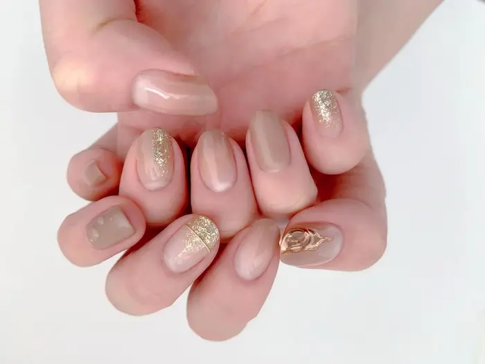 ニュアンス系 Private Nail所属 Chi Caのネイルデザイン ミニモ