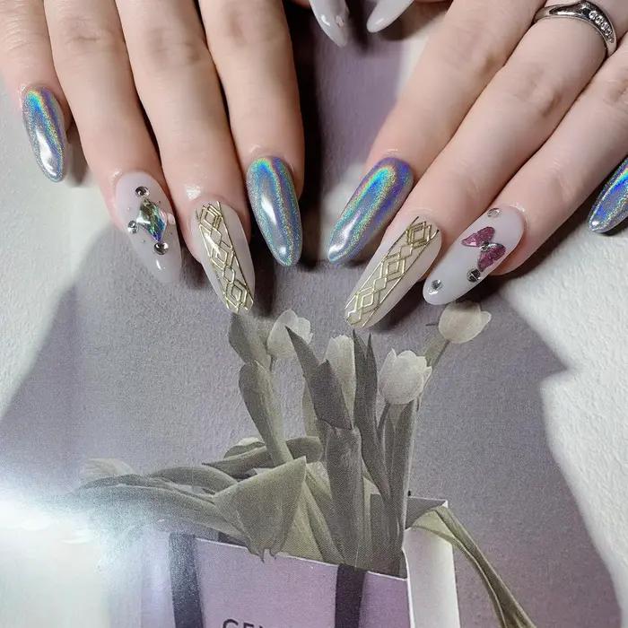 ニュアンス 恵比寿ネイル 恵比寿サロン 大人ネイル ジェルネイル 恵比寿駅近サロン 恵比寿 マグ Total Beauty Salon Yudia 恵比寿本店所属 Yudia Azumiのネイルデザイン ミニモ