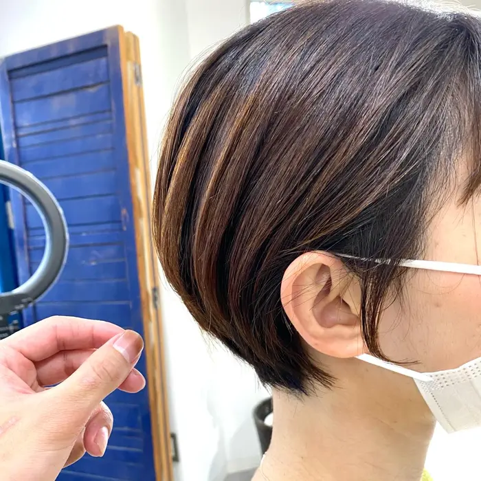ミニーショート こだわってきってます Giinii所属 ボブ ショート 特化大輝のヘアカタログ ミニモ