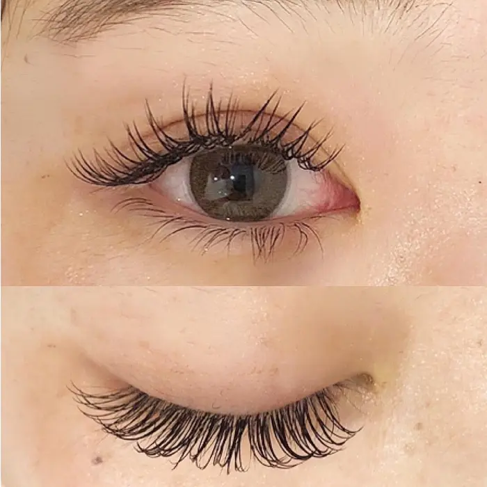 ぱっちりしたお目元が とっても可愛いです アイラッシュサロンrian浅草店所属 To Moのマツエクデザイン ミニモ