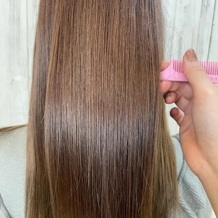 ブリーチしてても オススメの 髪質改善ミネコラトリートメントカラーカラーと同時施術で艶感up Hair Resort Lino所属 Arisa のヘアカタログ ミニモ
