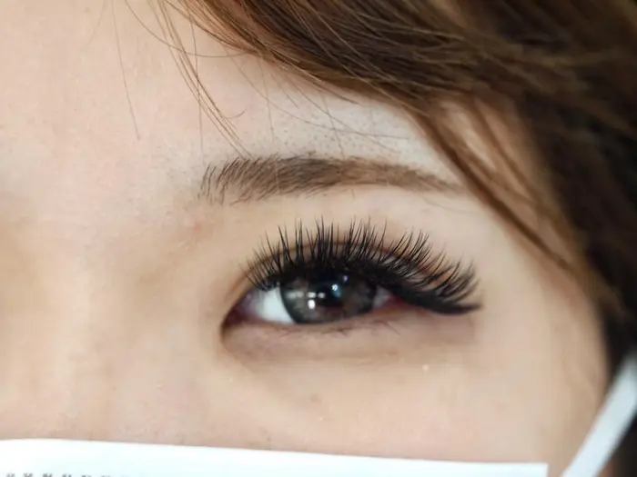 1ヶ月リペアで 存在感のある目元へバサバサ感がお好きな方には オススメです ビーナスフォート本店所属 本通り店 ビーナスフォートのマツエクデザイン ミニモ