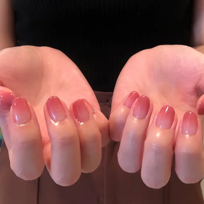 期間限定 ネイルモデルプラン グラデーション Nail Salon Form所属 Nailsalon Form Rin のネイル デザイン ミニモ