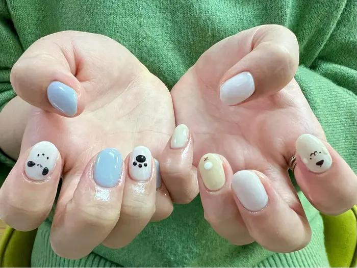 ぷりん様専用】フルオーダーネイルチップ×3 【公式通販】