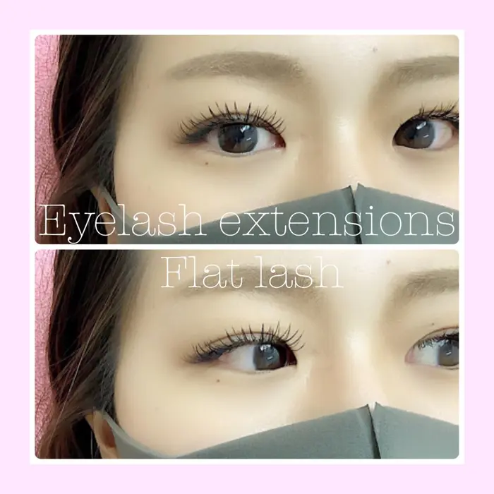 フラットラッシュ 160本 Ferebright鶴見店所属 Ferebright 鶴見店のマツエクデザイン ミニモ