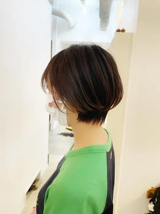 ショート ショート美容師 ショートスタイル 癖毛ショート 丸みショート ヘアカタログララ Newline銀座所属 丸みショートボブ 骨格矯正 金子涼 のヘアカタログ ミニモ