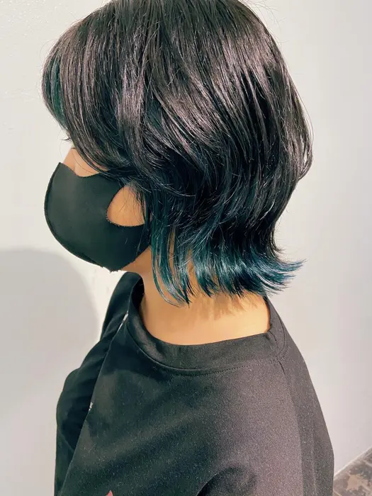 ボブウルフ インナーグリーンカラー ケアブリーチ オラプレックス Sun所属 ウルフ ボブ 指名no 1山田梨奈のヘアカタログ ミニモ ボブウルフ インナーグリーンカラー ケアブリーチ オラプレックス Sun所属 ウルフ ボブ 指名no 1山田梨奈のヘアカタログ ミニモ