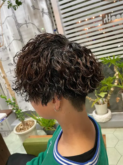 小倉 北九州 波打ちパーマ Smooth所属 堤 太志のヘアカタログ ミニモ