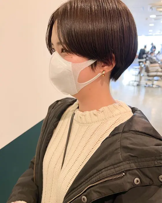 ふわふわハンサムショート Hair Brace所属 Yuya ショート ボブ 前髪カットのヘアカタログ ミニモ
