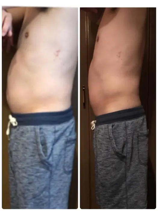 キャビゼロ 旦那さんのお腹 ウエスト 3回目 身体だけ イケメンになってきました 笑笑 エステティックサロン華々所属 福島 かおりのエステ リラクカタログ ミニモ