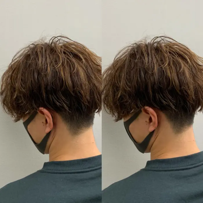 メンズ フェードカット メンズパーマ Noism Eha 河原町 Eyestudio所属 Noism河原町店 新井 洸太のヘアカタログ ミニモ