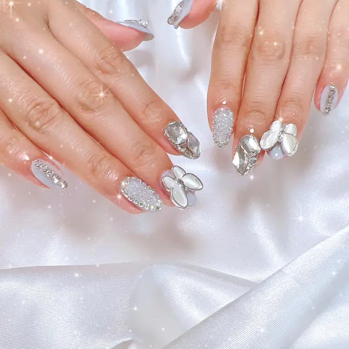 Butterfly人気デザイン ネイル予約 ネイルチップフルオーダー受付中 持ち込み Chamnail所属 韓国ネイル ニュアンスネイル華のネイル デザイン ミニモ Butterfly人気デザイン ネイル予約 ネイルチップフルオーダー受付中 持ち込み Chamnail所属 韓国ネイル ニュアンスネイル華のネイル デザイン ミニモ