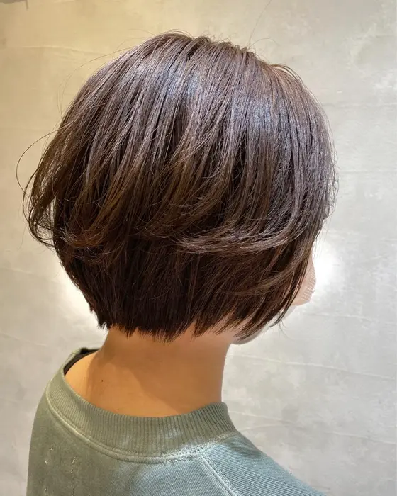 保存してカウンセリングでお使い下さい Left ベースカット ショートボブ サイド Eil Hair Hono エイルヘアー ホノ 所属 まつお いっきのヘアカタログ ミニモ