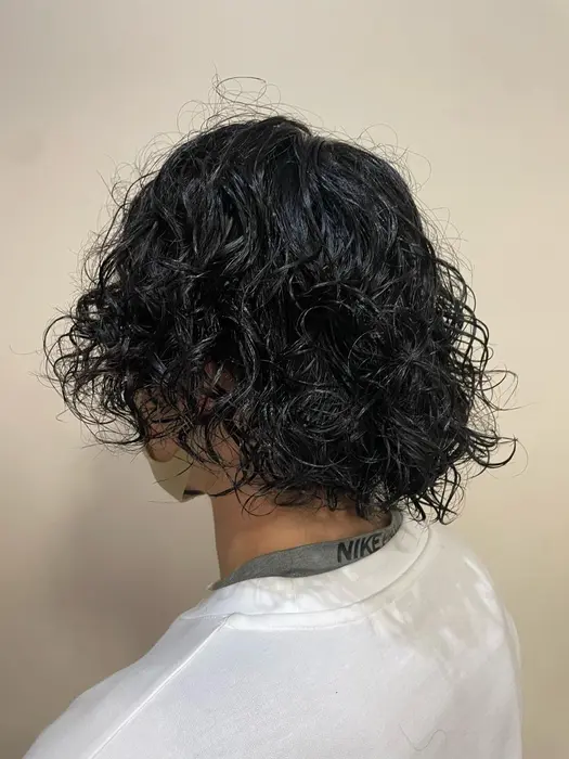 ミディアムスパイラルパーマ Boucle所属 宍戸陸メンズ パーマのヘアカタログ ミニモ