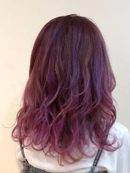 2色のユニコーンカラー Monan所属 入蔵 賢一郎のヘアカタログ ミニモ