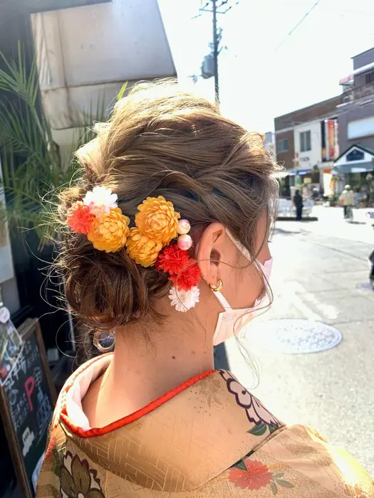 卒業式のヘアセット ミディアムヘアで対応可能です Kaminote所属 竹林 奈美のヘアカタログ ミニモ 卒業式のヘアセット ミディアムヘアで対応可能です Kaminote所属 竹林 奈美のヘアカタログ ミニモ