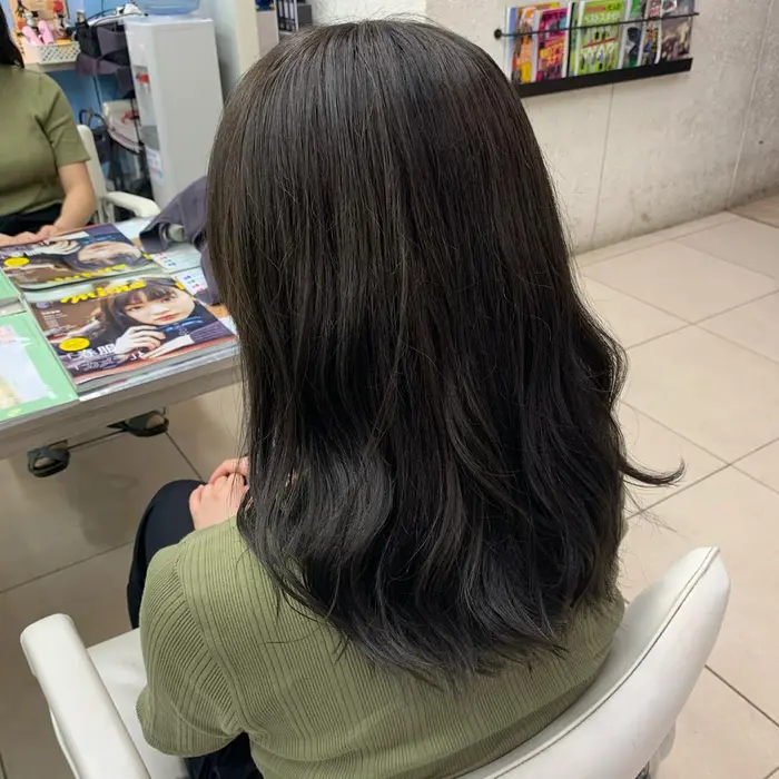 アッシュなダークブラウンです Produce東橋本店所属 青木 優歩のヘアカタログ ミニモ
