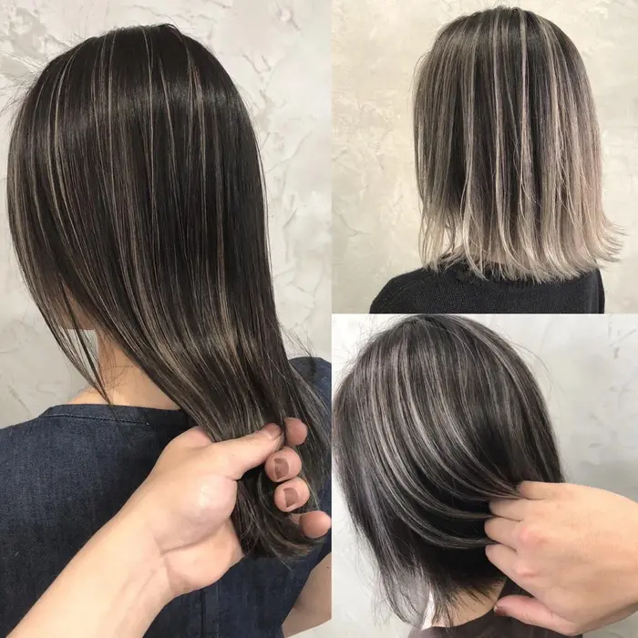 Fudgeオーナー春さんが作ったバレイヤージュです Fudge所属 信川真尋 広島美容院fudgeのヘアカタログ ミニモ