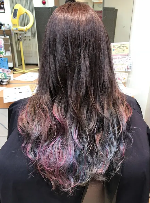 グラデーション ユニコーンカラー Monan所属 入蔵 賢一郎のヘアカタログ ミニモ