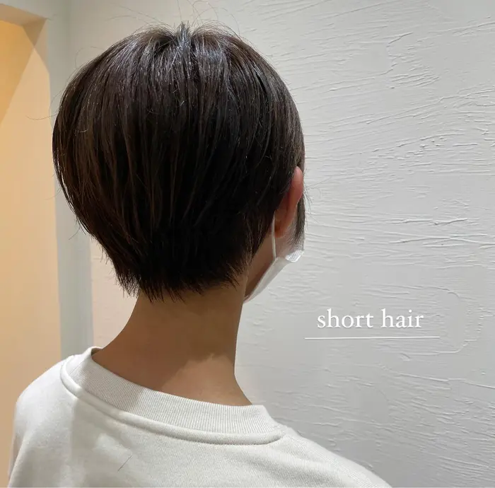 ショートヘア 短めショートですっきり クオラバイガネイシャ所属 岡西 未侑のヘアカタログ ミニモ