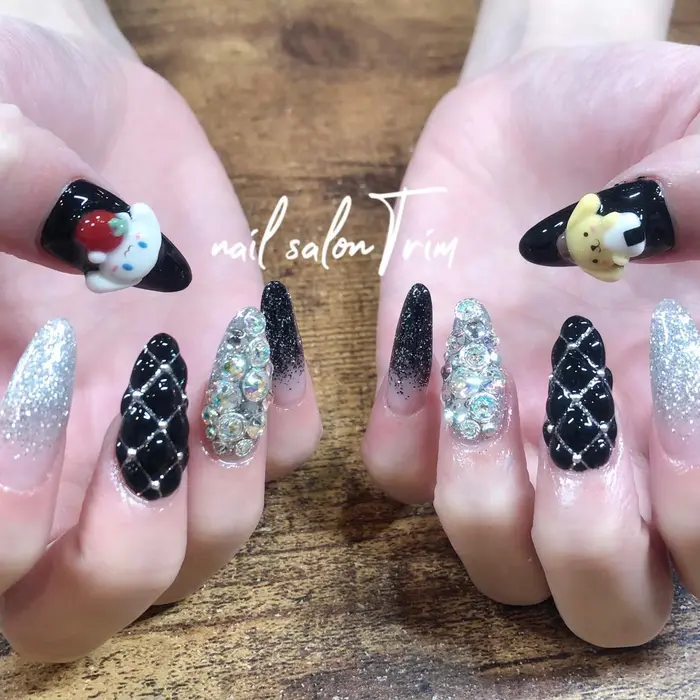 シナモン プリン Nail Nailart ジェルネイル ジェル 札幌 札幌ネイルサ Nail Salon Trim所属 Nail Salon Trimのネイルデザイン ミニモ