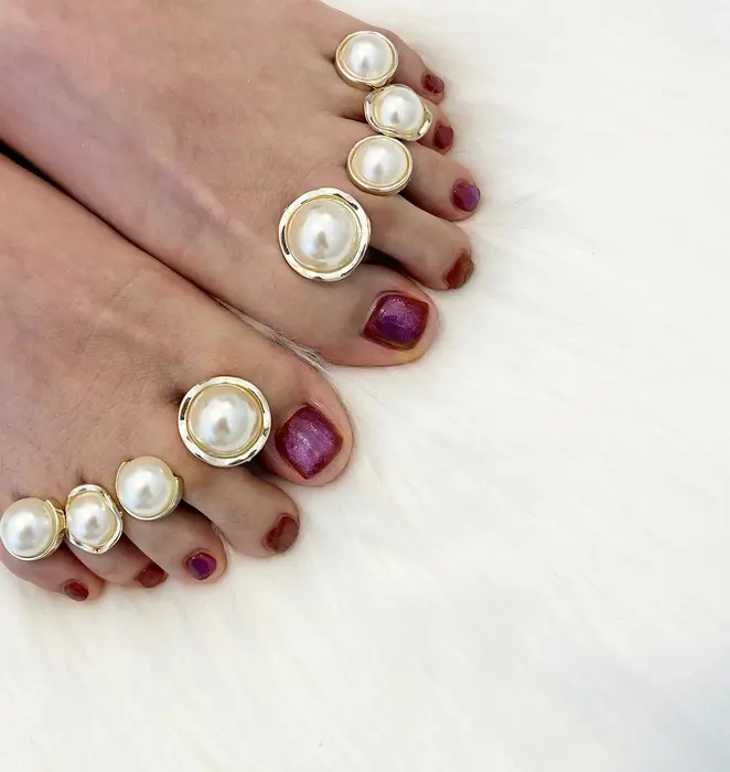 フットネイル 22年１２月１日open 南海羽倉崎駅徒歩1分 駅近サロン Ciao Nail Eyelash所属 Ciao Nailのネイル デザイン ミニモ