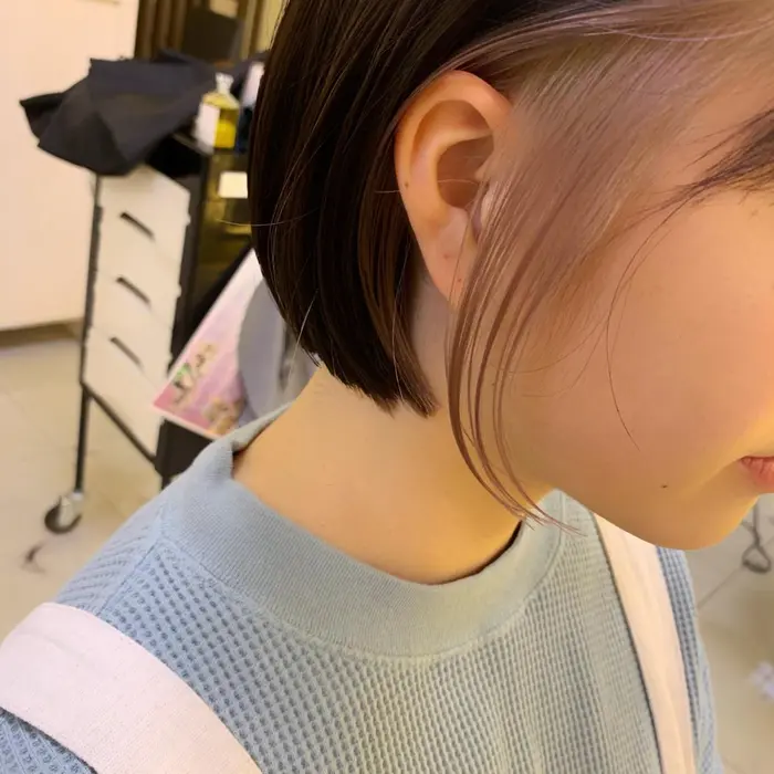 透け感ショート スタイリング剤を付けるだけの簡単スタイル こんな方にオススメ Face 磯子所属 透け感ショート 平瀬 颯太郎のヘアカタログ ミニモ