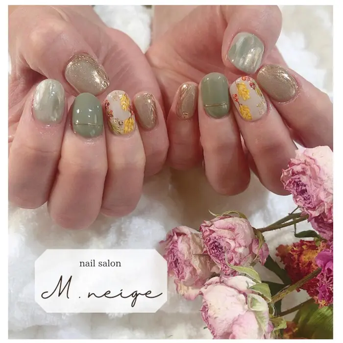 奈良ネイルサロンm Neige所属 エネージュ奈良 ネイルサロンのネイルデザイン ミニモ 奈良ネイルサロンm Neige所属 エネージュ奈良 ネイルサロンのネイルデザイン ミニモ