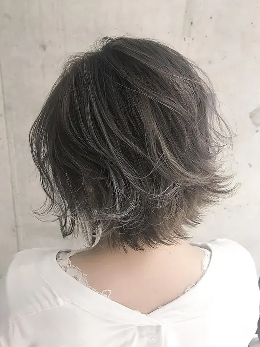 女性目線で創る可愛いカットに柔らかいお客様に似合わせたグレージュ系カラー カットはショート ボブが Avance Pdfあべの店所属 女性目線で叶える お手入れ簡単ボブのヘアカタログ ミニモ