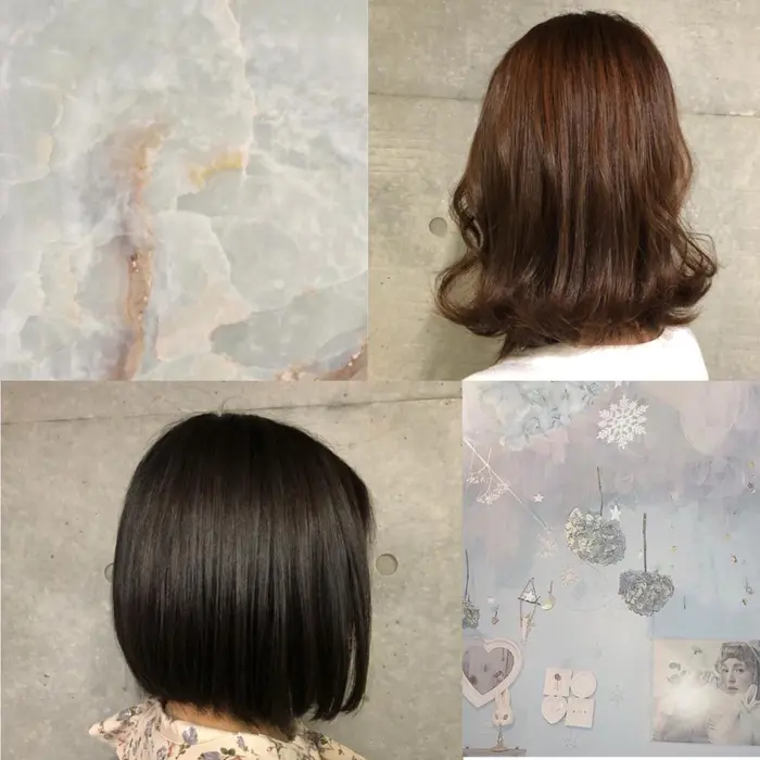 お気に入りしていただいた方限定 透明感ワンカラー 無料3stepトリートメント Sikina所属 韓国ヘア マイのヘア カタログ ミニモ