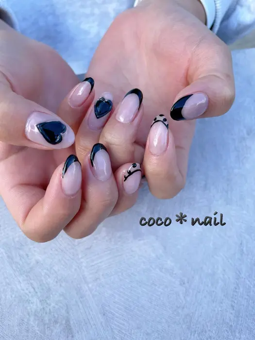 ネイルサロン ネイル 自宅サロン プライベートサロン ニュアンスネイル 京都 京都久世 Coco Nail所属 Coco Nailのネイル デザイン ミニモ