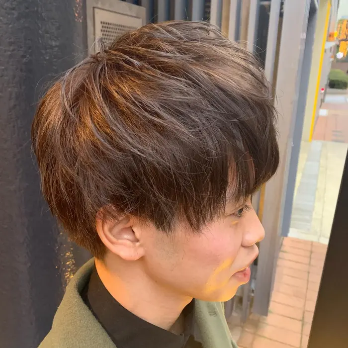 メンズ マッシュレイヤーショート Saraju梅田店所属 Jam ジャム のヘアカタログ ミニモ