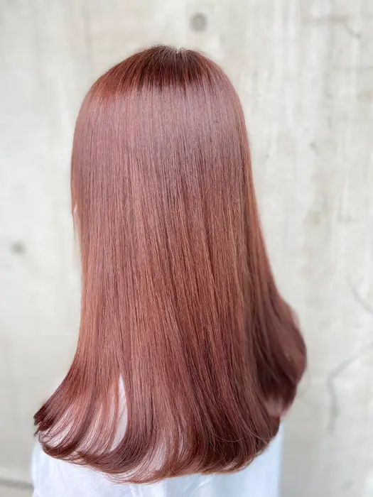ツヤツヤのレッドブラウン こちらはブリーチなしのカラーですが 元々の髪色が明るめのベースになりま Effect Hair Care Spa所属 Effectこれえだ みうのヘアカタログ ミニモ